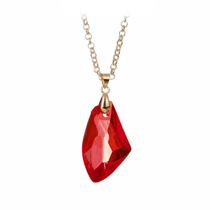Acrylic Philosopher's Stone Necklaces Harry Movie Sorcerer Magic Pendant